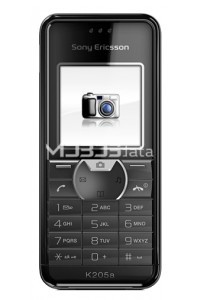 SONY ERICSSON K205 specs